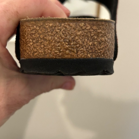 Birkenstock Arizona Birko-Flor - Magical Metallic Maroon Women's 37 - Picture 4 of 8